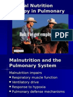 Medical Nutrition Therapy in Pulmonary Disease