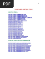 Download KUMPULAN CONTOH TESIS by satria2008 SN26135677 doc pdf