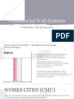 commercial wall systems - spring 2015 - google slides