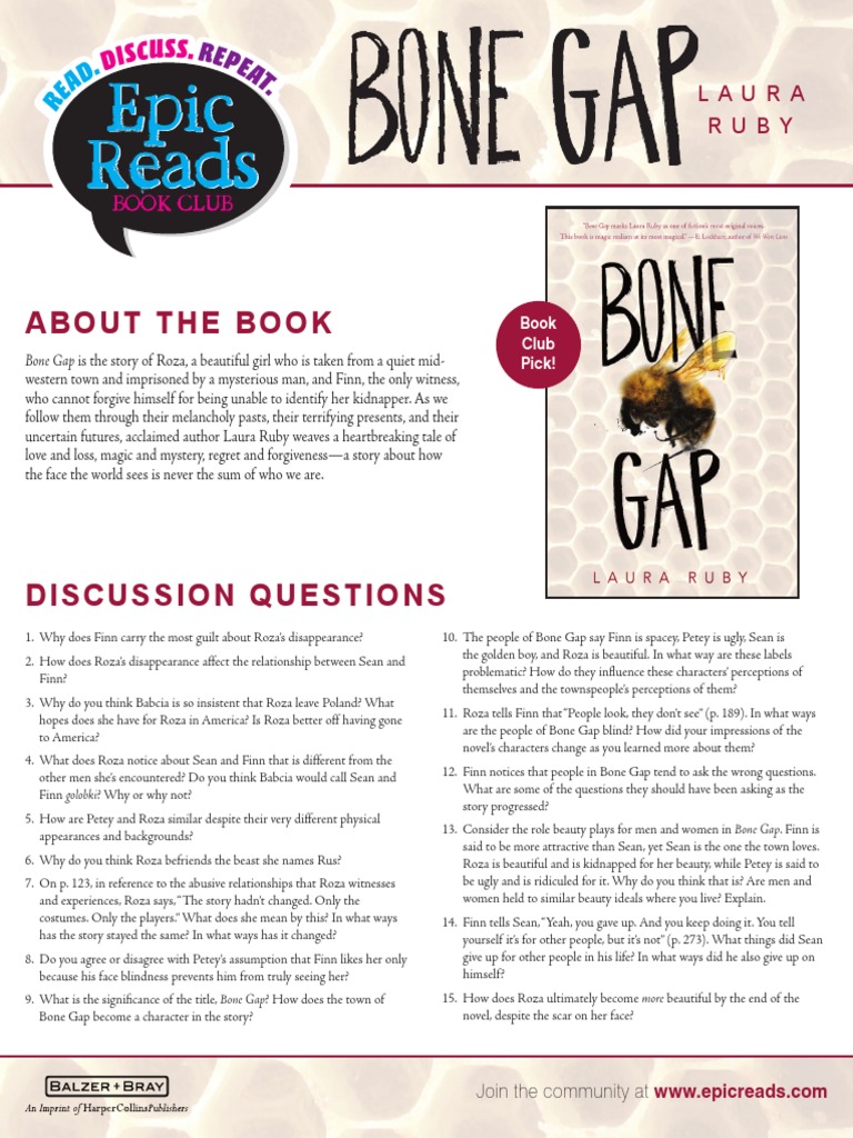 Book Club Guide BONE GAP