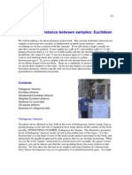 Measures of Distance Between Samples: Euclidean