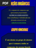 Grupo Funcionais Orgânica