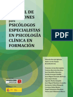 Manual de Adicciones Para Psicólogos Especialistas en Psicología Clínica en Formación