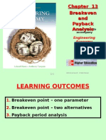 Chapter 13 - Breakeven Analysis