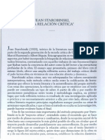 Jean Starobinski La Relacion Critica PDF