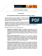 ActualidadLegal-Reglamento Federal de Seguridad y Salud en El Trabajo