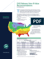 DOE Releases New R-Value Recommendations