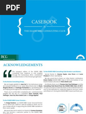 Consulting Case 101 Pdf File