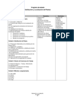 Localizacion y Distribucion de Planta