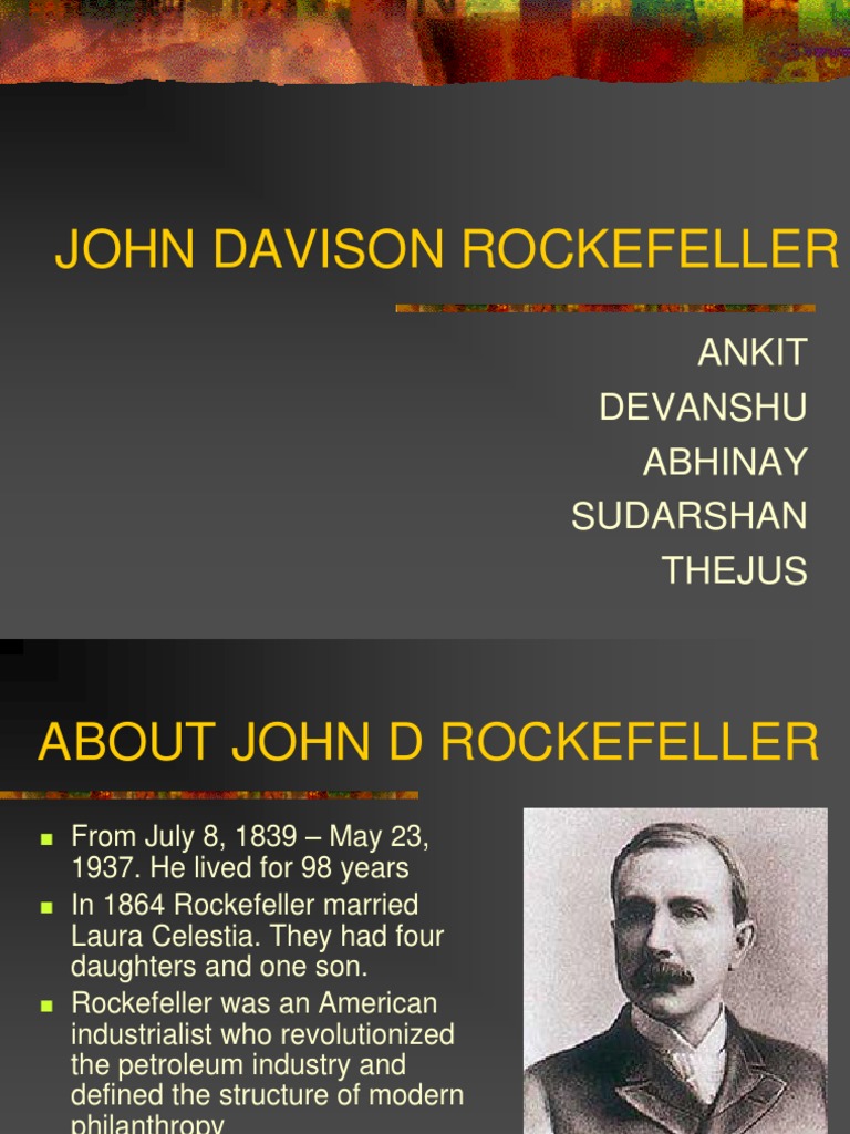 john d rockefeller biography pdf free download