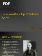 Download List of Wealthiest Top 10 Historical Figures by reddythejus SN26137791 doc pdf