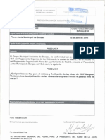 Pregunta Sobre El Reinicio de Las Obras Del CEIP Margaret Thatcher y Las Previsiones para El Próximo Curso