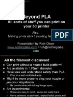 Beyond PLA - Alternative Filaments For Your 3D Printer