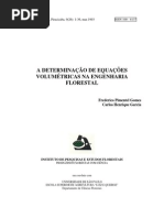 Determinacao Equacoes Volumetricas Eng Florest