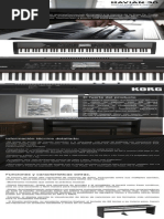 Download Korg HAVIAN 30 by Import Music USA SN261383238 doc pdf