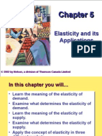 Elasticity and Its Applications