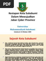 Download Kesiapan Kota Sukabumi Dalam Mewujudkan Jabar Cyber Province by Gentra Aditya Putra SN26138557 doc pdf