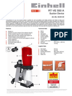 RT-VE 550 A: Suction Device