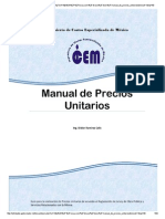 Manual de Precios Unitarios