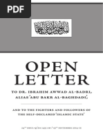 Letter To Al Baghdadi Booklet