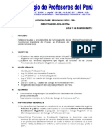 Directiva N° 001-2014-DN/CPPe 