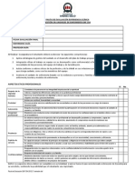 Pauta de Evaluacion Experiencia Clinica ENF 354