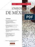 La Homeopatía de México, No. 680 (Septiembre-Octubre de 2012)