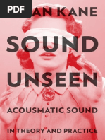 Download Kane Brian - Sound Unseen Acousmatic Sound in Theory and Practice by Adela Muntean SN261397817 doc pdf