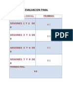 Sesiones Del Parcial