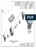 Fasten caster assembly steel plate bolts