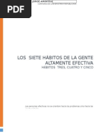 Ensayo Del Libro Hábitos 3,4,5