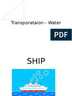 Transporataion - Water