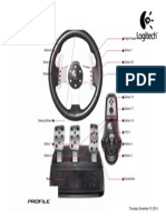 Device Layout: Printed by Logitech Profiler