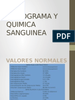 Hemograma y Quimica Sanguinea