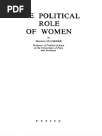 The Political Role of Women by DUVERGER PDF