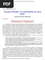 PROGRAMME FORT ET PROGRAMME FAIBLE EN SOCIOLOGIE DE LA CONNAISSANCE.pdf