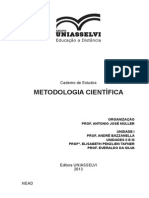 Caderno - Metodologia Científica