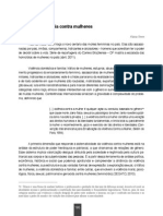 A Violência Contra Mulheres - O Direito Achado Na Rua Vol. 05 - Introdução Crítica Ao Direito Das Mulheres