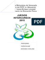 Proyecto Juegos Intercursos 2015 JEL