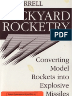 Backyard Rocketry - Converting Model Rockets Into Explosive Missiles - Bic Ferrell (Paladin Press) PDF