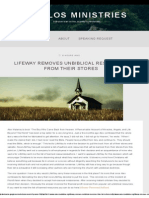LifeWay Removes Unbiblical Resources From Their Stores