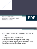 Pengenalan Dan Pemeliharan Alat - Alat Laboratorium