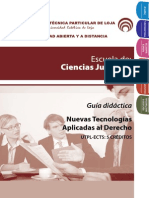 Nuevas Tecnologias Aplicadas Al Derecho