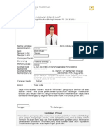 Formulir Biodata Praktikum Lapangan Biologi Laut