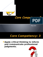 Core Competency 3