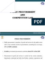 Public Procurement and Competition Law