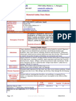 BETTER DRIVE-Antifreeze Liquid MSDS