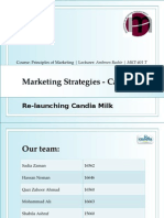 MKT-401 Course: Re-launching Candia Milk
