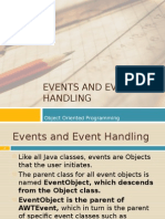 10 Events and Event Handling
