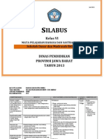 Silabus SD Kelas Vi 2013 PDF